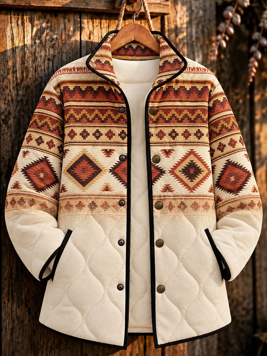 Women’s Western Geometric Art Canyon Line Jackets