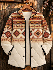 Women’s Western Geometric Art Canyon Line Jackets